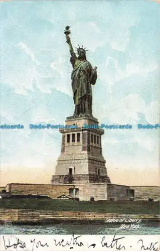 R676089 New York. Freiheitsstatue. Der Hugh L. Leighton