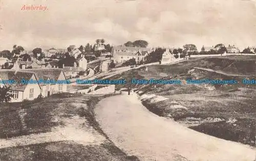 R677573 Amberley. E. E. Leech. Postkarte