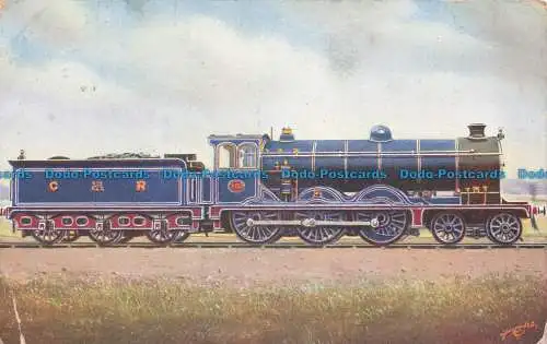 R678467 Caledonian Ry. 4 6 0 Schnellzuglokomotive. Lokverlag. 1914