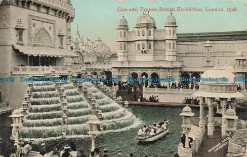 R677579 London. Kaskade. Franco British Exhibition. Valentinstag. 1908