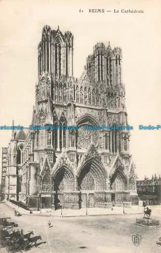 R676159 Reims. La Cathedrale