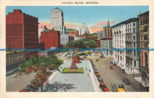 R677670 Montreal. Victoria Square. Postkarte