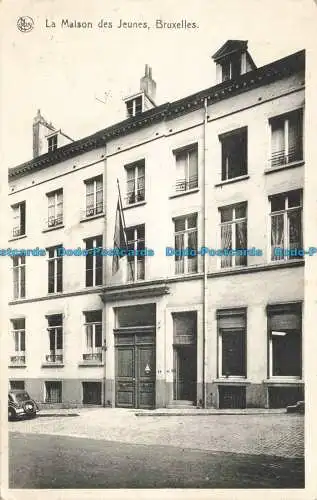 R676208 Bruxelles. La Maison des Jeunes. Ern. Nels Thill. F. Haine