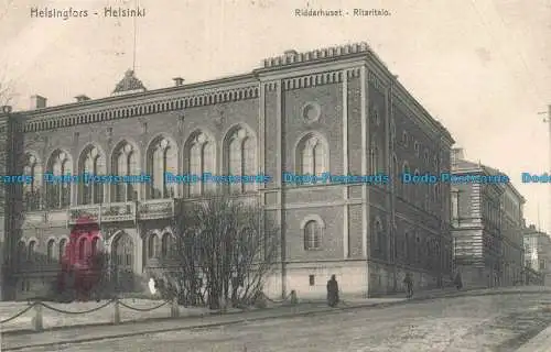 R677692 Helsinki. Riddarhuset. Knackstedt und Nather. 1913