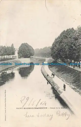 R676227 Saint Maurice Charenton. Canal de la Marne. L. Giraud