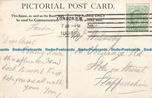 R677715 Albert Hall. Postkarte. 1905