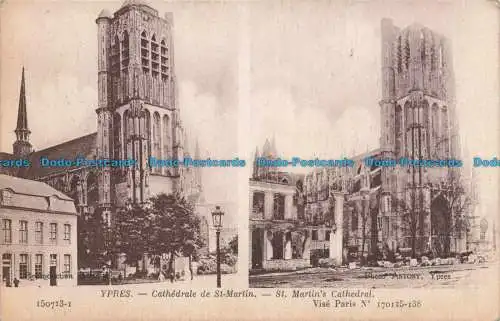 R677723 Ypern. Kathedrale St. Martin. Neurdein et Cie. Antony