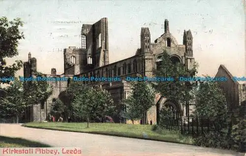 R678628 Leeds. Kirkstall Abbey. B. und. Serie D. Kromo. Nr. 21861. 1910