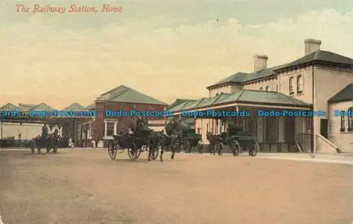 R677736 Hove. Der Bahnhof. Bildmitte. Nr. 50