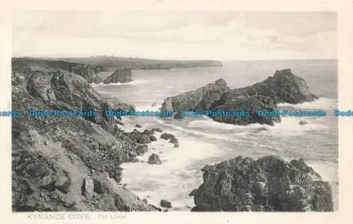 R678649 Kynance Cove. Alte Eidechse. Bildbriefpapier. Pfau. Platino Photo