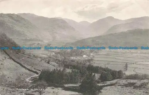 R678669 Rosthwaite Valley. H. Mayson Serie