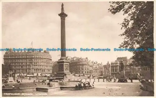 R678678 London. Trafalgar Square. Lokale Ansichten