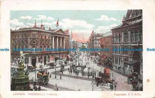 R678680 London. Piccadilly Circus. F. F. und Co. 1905