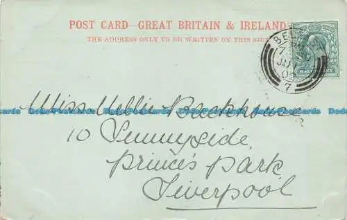 R678690 Belfast Castle. Postkarte. 1902