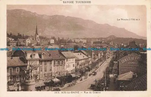 R677801 Aix les Bains. Rue de Geneve. L. Blanc et Fils