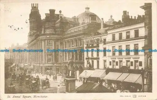 R678696 Manchester. St. Annes Square. W.R. und S. Zuverlässige Serie. 1910