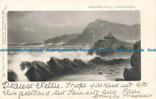 R678697 Ilfracombe. Laternenberg. stecken. Raue See. Postkarte Nr. 860. 1901