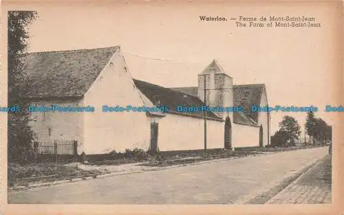 R677820 Waterloo. Der Bauernhof von Mont Saint Jean. P.I. B