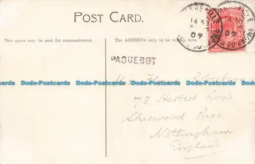 R678742 Gibraltar. Die Galerien. V. B. Cumbo. 1907