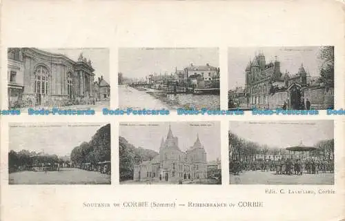 R677848 Souvenir de Corbie. Somme. Erinnerung an Corbie. Das Schloss. Innenraum V