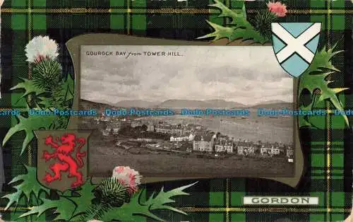 R677853 Gourock Bay von Tower Hill. Serie Caledonia. 1910