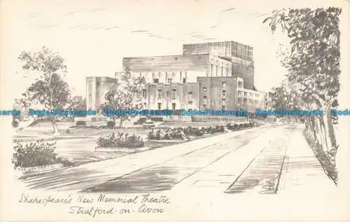 R677861 Stratford auf Avon. Shakespeare New Memorial Theatre. Merry Wives Gift Sh