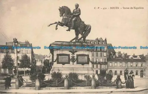 R678837 Rouen. Statue de Napoleon. C.V