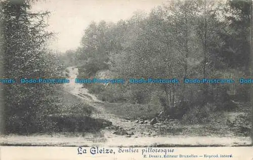 R678845 La Gleize. Sentier Pittoresque. E. Desaix. 1918