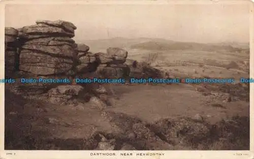 R678850 Dartmoor. nahe Hexworthy. stecken. 1951