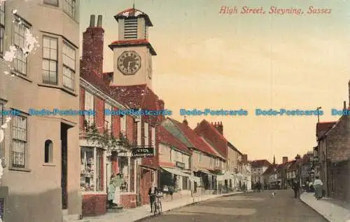 R678776 Sussex. Steyning. High Street. Bildmitte. Serie Brighton Palace.