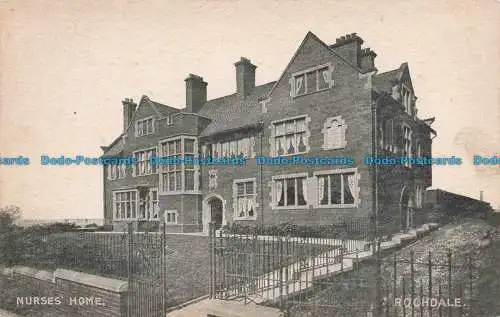 R678868 Rochdale. Pflegeheim. B. und W. Serie. Nr. 42