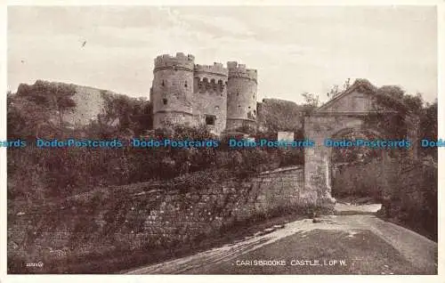 R677903 I. von W. Carisbrooke Castle. Postkarte