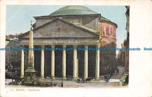 R678887 Roma. Pantheon. Hotel de Milan