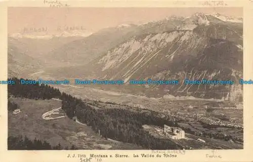 R677925 Montana s.Sierre. La Vallee du Rhone. Jullien Freres