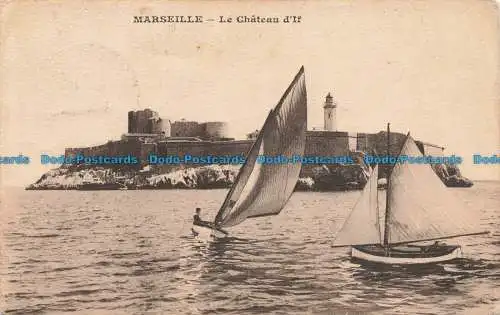 R678912 Marseille. Le Chateau d If. 1927