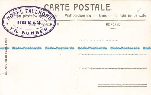 R678945 Abstieg vom Faulhorn gegen die Schynige Platte. Franco Suisse