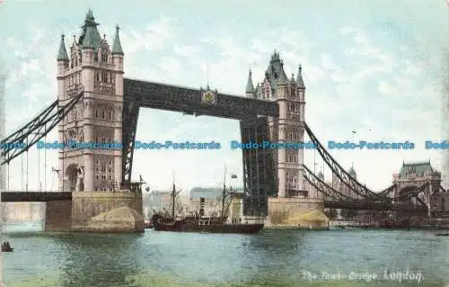 R678055 London. Die Tower Bridge. Braun und Rawcliffe