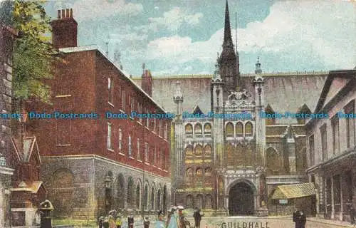 R679092 London. Guildhall. Postkarte. 1907