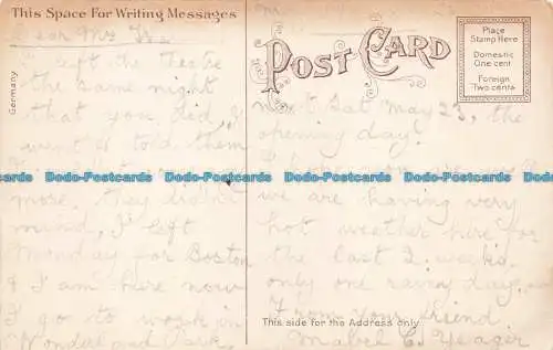 R679144 Mass. Revere Beach. Boulevard. Postkarte