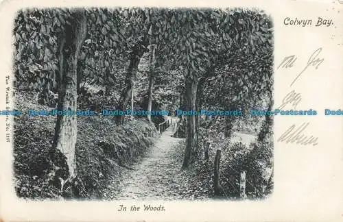 R679314 Colwyn Bay. im Wald. Schraubenschlüsselserie. Nr. 1107. 1904