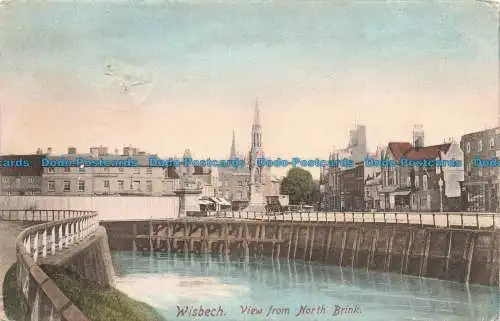 R679316 Wisbech. Blick von North Brink. Serie Frith. 1905