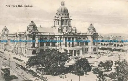 R679359 Durban. Neues Rathaus. G. B. 1914