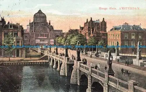 R679366 Amsterdam. Hooge Sluis. Postkarte