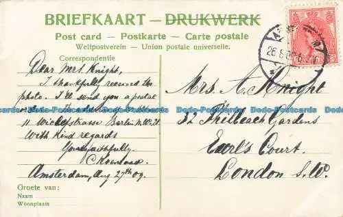 R679366 Amsterdam. Hooge Sluis. Postkarte