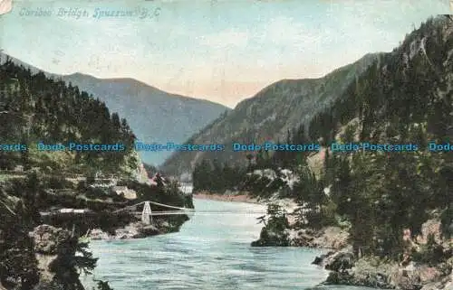 R679416 Cariboo Bridge. Spuzzum. B. C. Pugh Mfg. 1911