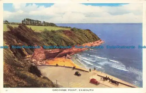 R679510 Exmouth. Orcombe Point. Postkarte