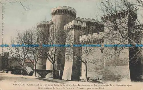 R679533 Tarascon. Chateau dit du Roi Rene. cote de la Ville