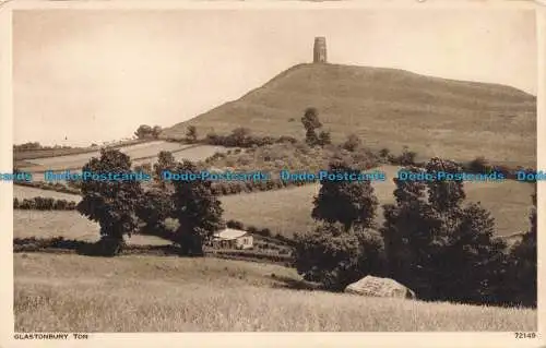 R679551 Glastonbury Tor. Photochrom