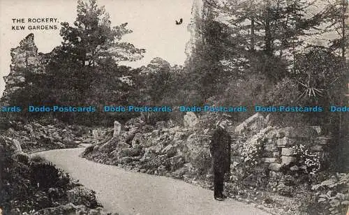 R679565 Kew Gardens. The Rockery. Auto Foto Serie. 1910