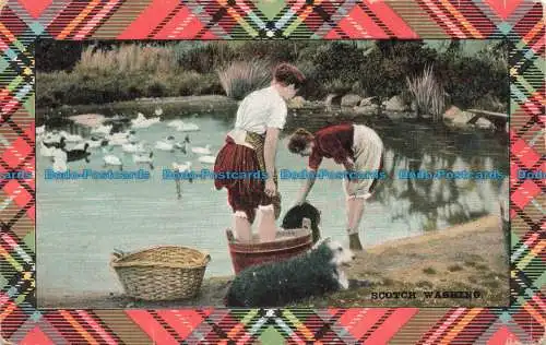 R679611 Scotch Washing. Millar und Lang. Nationale Serie. 1906